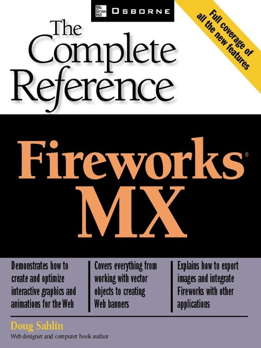 Title details for Fireworks MX by Doug Sahlin - Wait list
